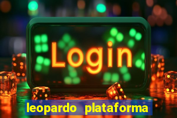 leopardo plataforma de jogos